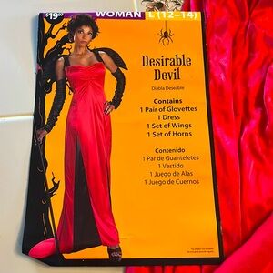 Used Devil Costume size large 12-14